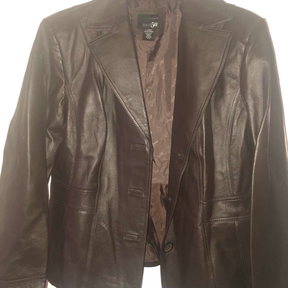 Leather jacket